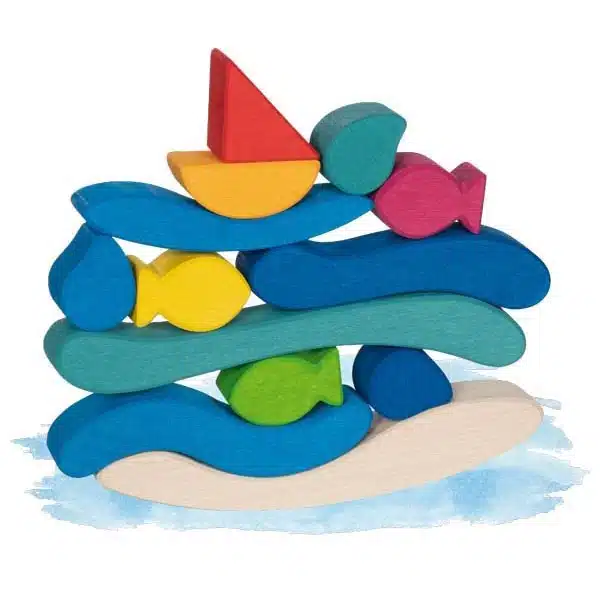 Mattoni da costruzione Mondo sommerso Goki evolution