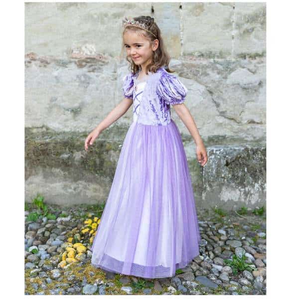 Vestito principessa raperonzolo lilla Great Pretenders - immagine 2