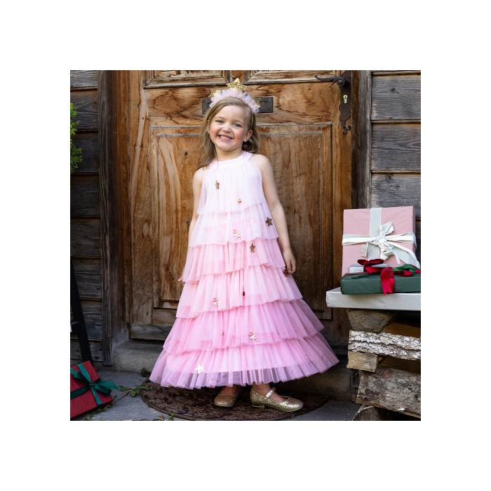 Vestito Albero di Natale rosa Great Pretenders