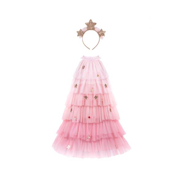 Vestito Albero di Natale rosa Great Pretenders - immagine 3