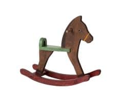 cavallo a dondolo maileg marrone topo gioco